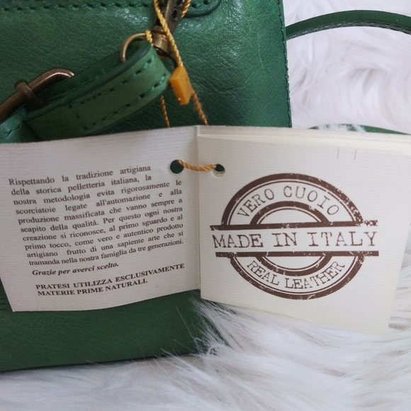 NWT PRATESI FIRENZE CROSSBODY SHOULDER BAG PURSE - Picture 12 of 12